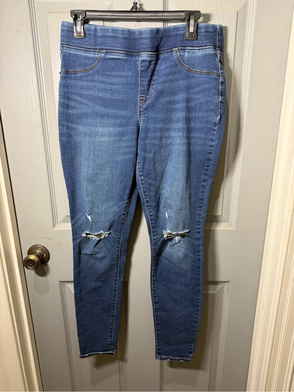 Old Navy Blue Distressed Jeggings